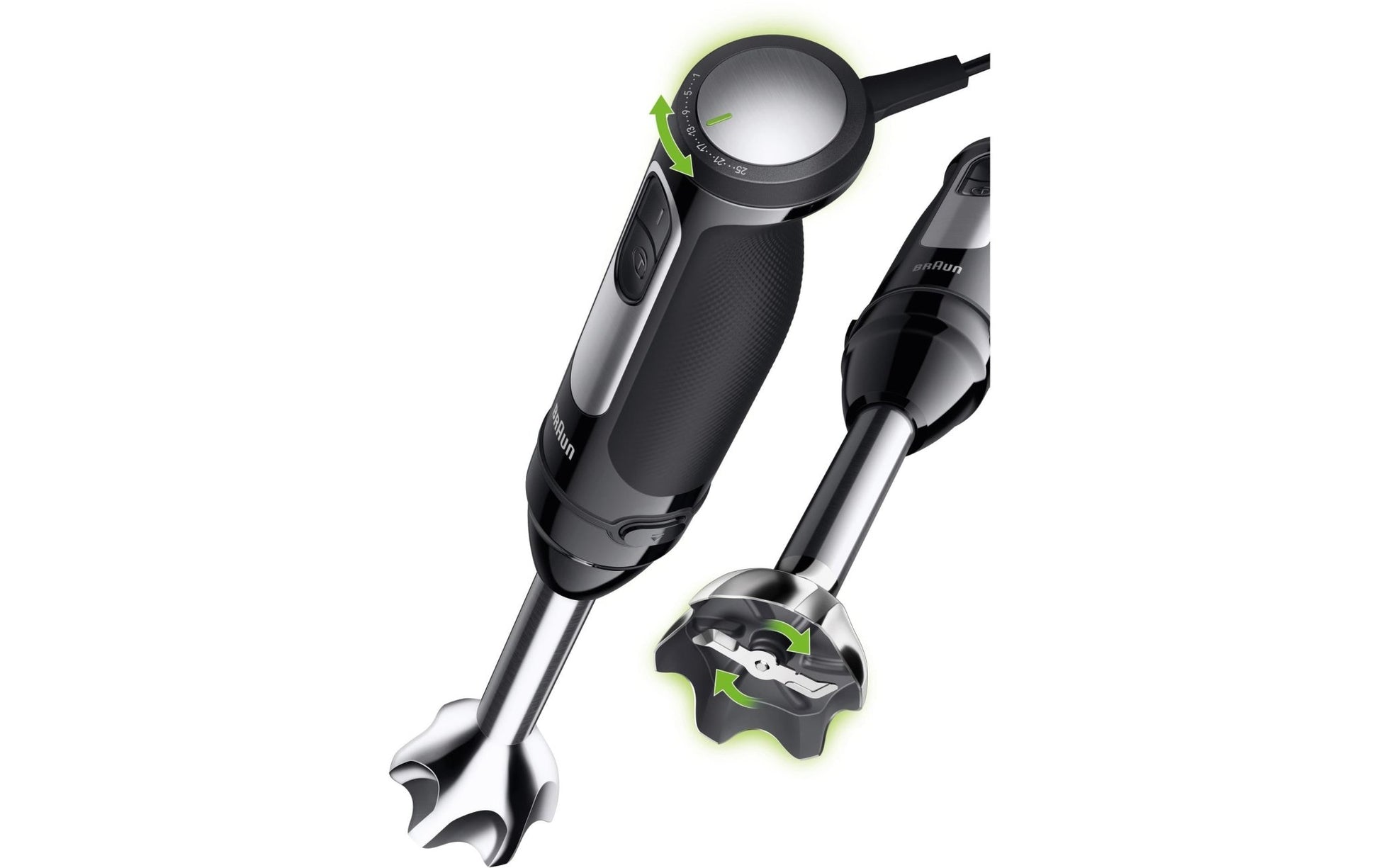 Stabmixer MQ 55236M Pro Schwarz/Silber - MEGART