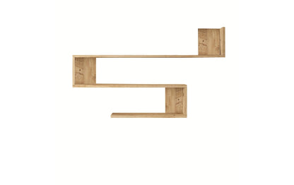 Wandregal WL10 120 x 71.4 x 14.5 cm, Nature - MEGART