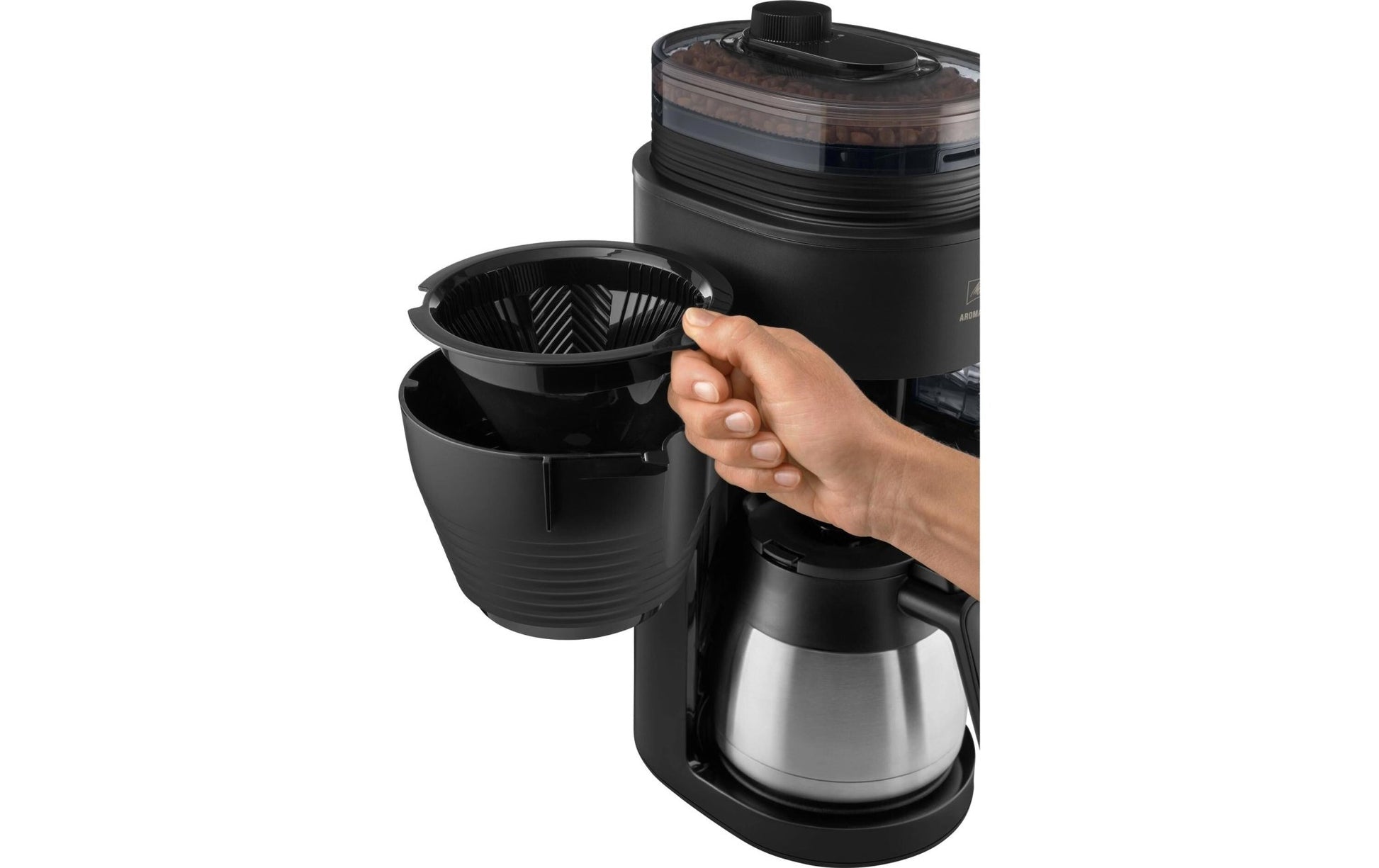 Filterkaffeemaschine Aromafresh Therm Pro X Schwarz - MEGART