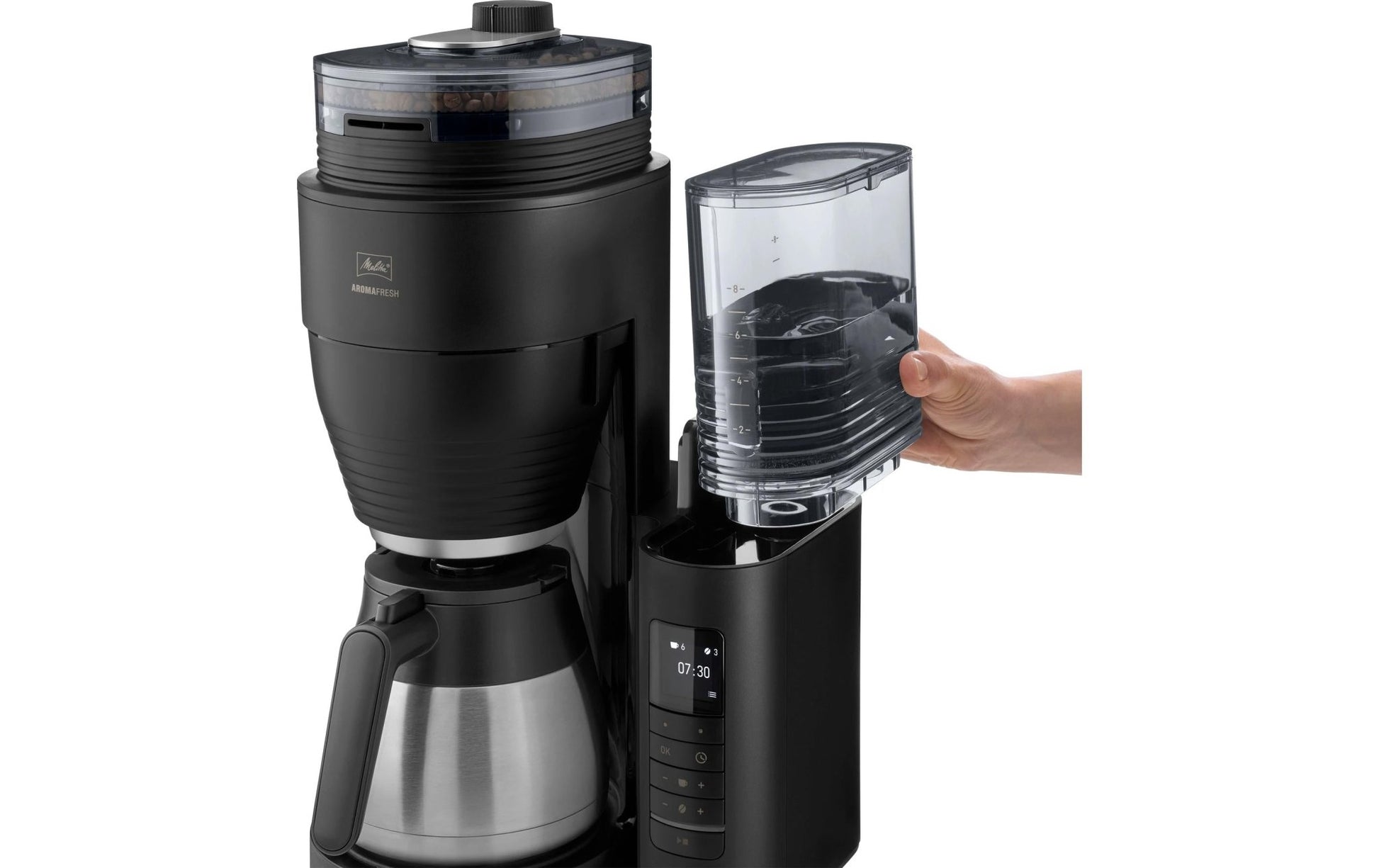 Filterkaffeemaschine Aromafresh Therm Pro X Schwarz - MEGART