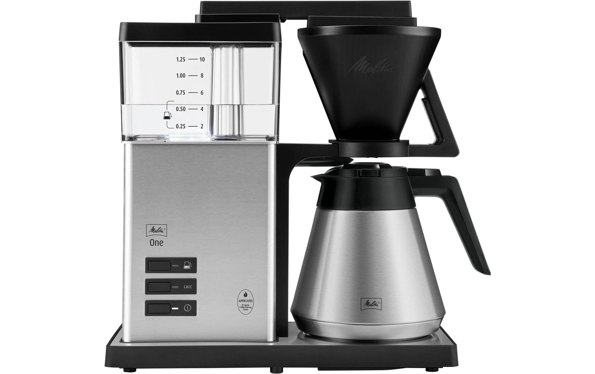 Filterkaffeemaschine One Therm Silber - MEGART