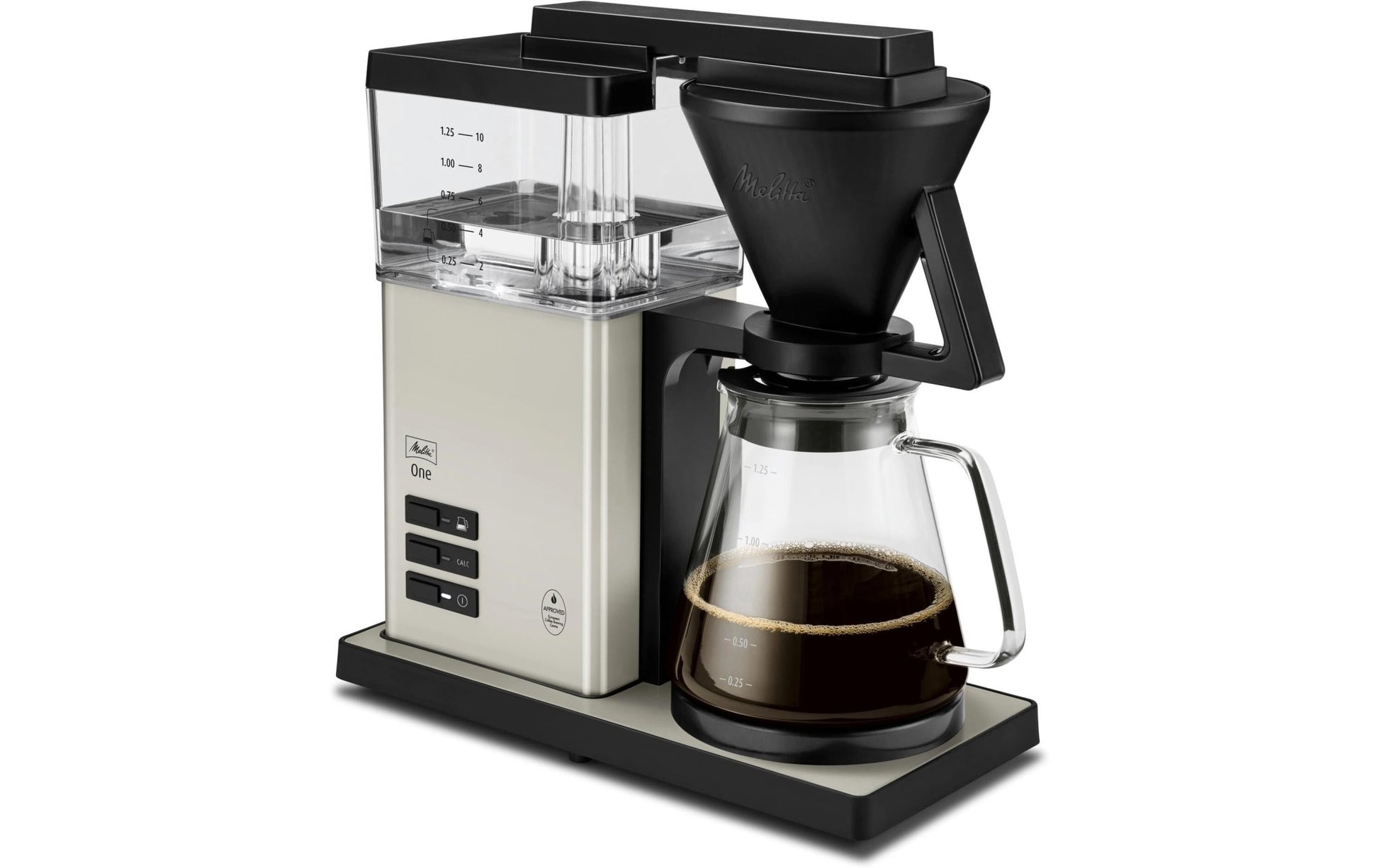 Filterkaffeemaschine One Schwarz/Weiss - MEGART