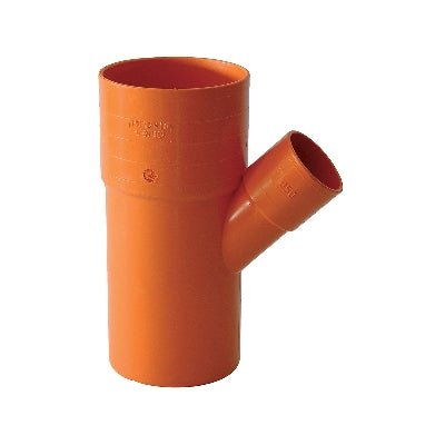 Abzweigung 45° Ridotte IN PVC Orange - MEGART