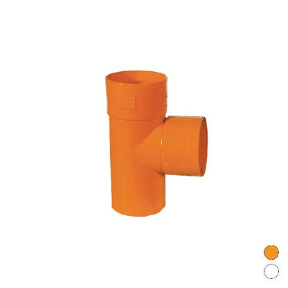 Abzweigung 87° IN PVC Orange - MEGART