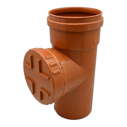 Inspektion Lineare Diam. 100 RAL 8023 - MEGART