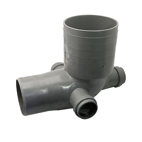 Bogen Aus WC Rid. 100/90 3 Anschlüsse - MEGART