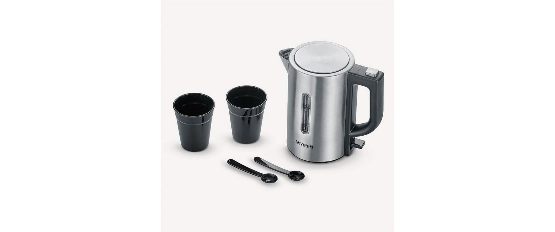 Wasserkocher WK 3647 0.5 l, Silber - MEGART