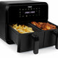 Heissluft - Fritteuse 182068 Double Basket Airfryer 8 l - MEGART