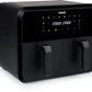Heissluft - Fritteuse 182068 Double Basket Airfryer 8 l - MEGART