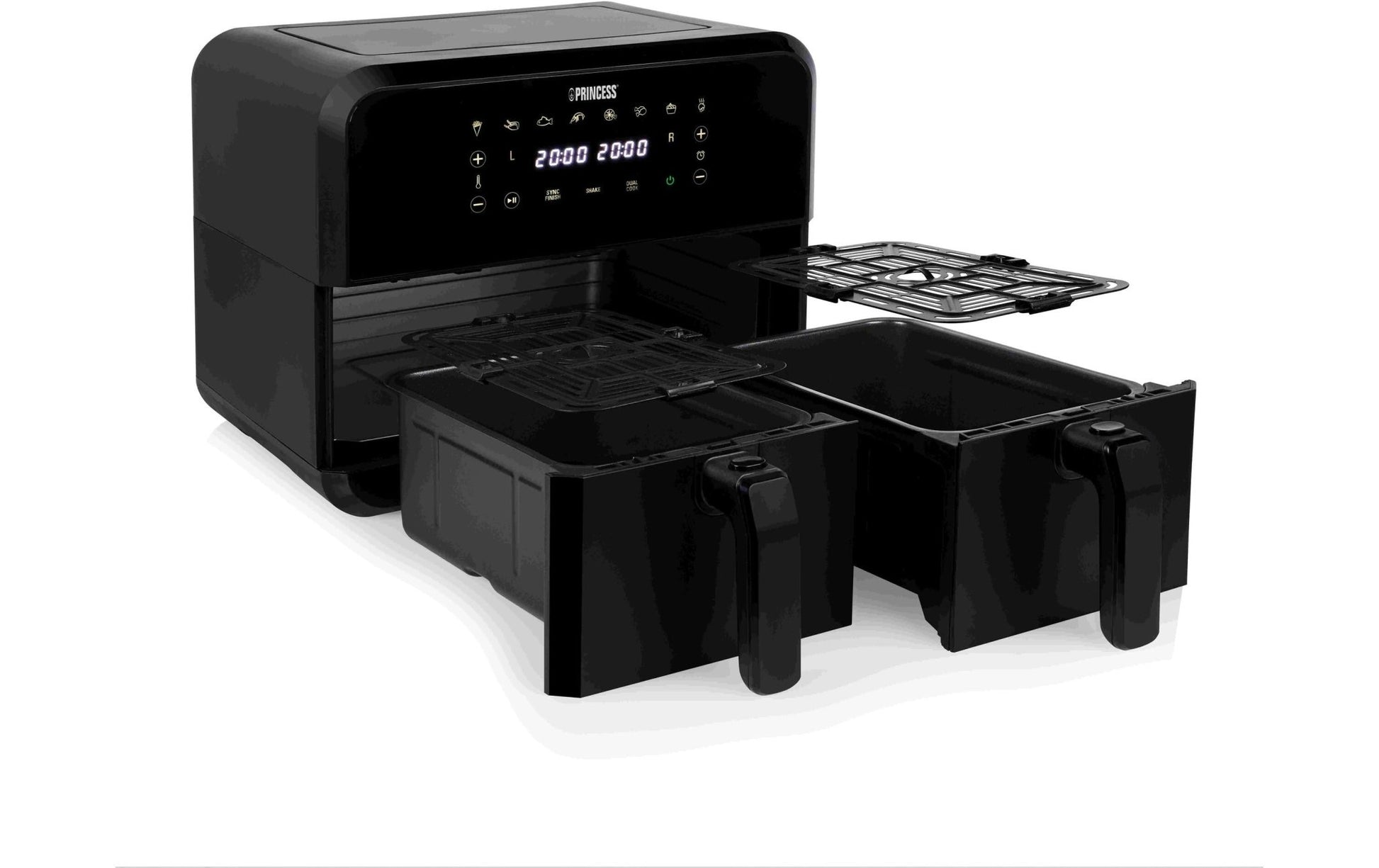 Heissluft - Fritteuse 182068 Double Basket Airfryer 8 l - MEGART