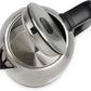 Wasserkocher WK - 1344 1.7 l, Schwarz/Silber - MEGART