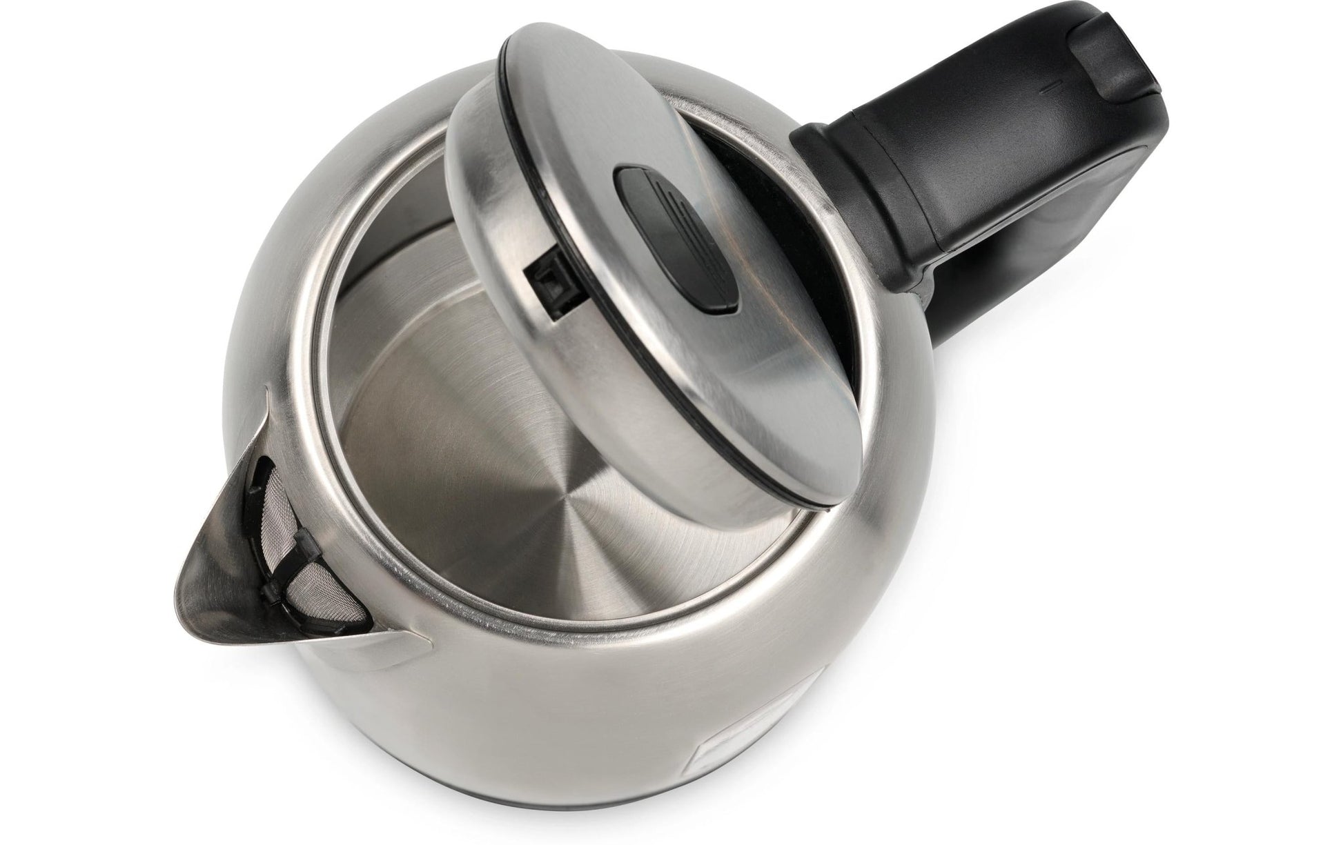 Wasserkocher WK - 1344 1.7 l, Schwarz/Silber - MEGART