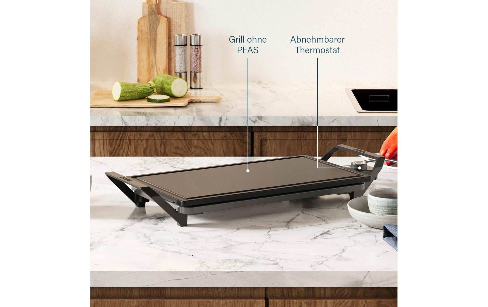 Tischgrill Table Chef Premium 1500W - MEGART