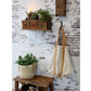 Wandschrank Grimaud aus Backsteinform Nature - MEGART