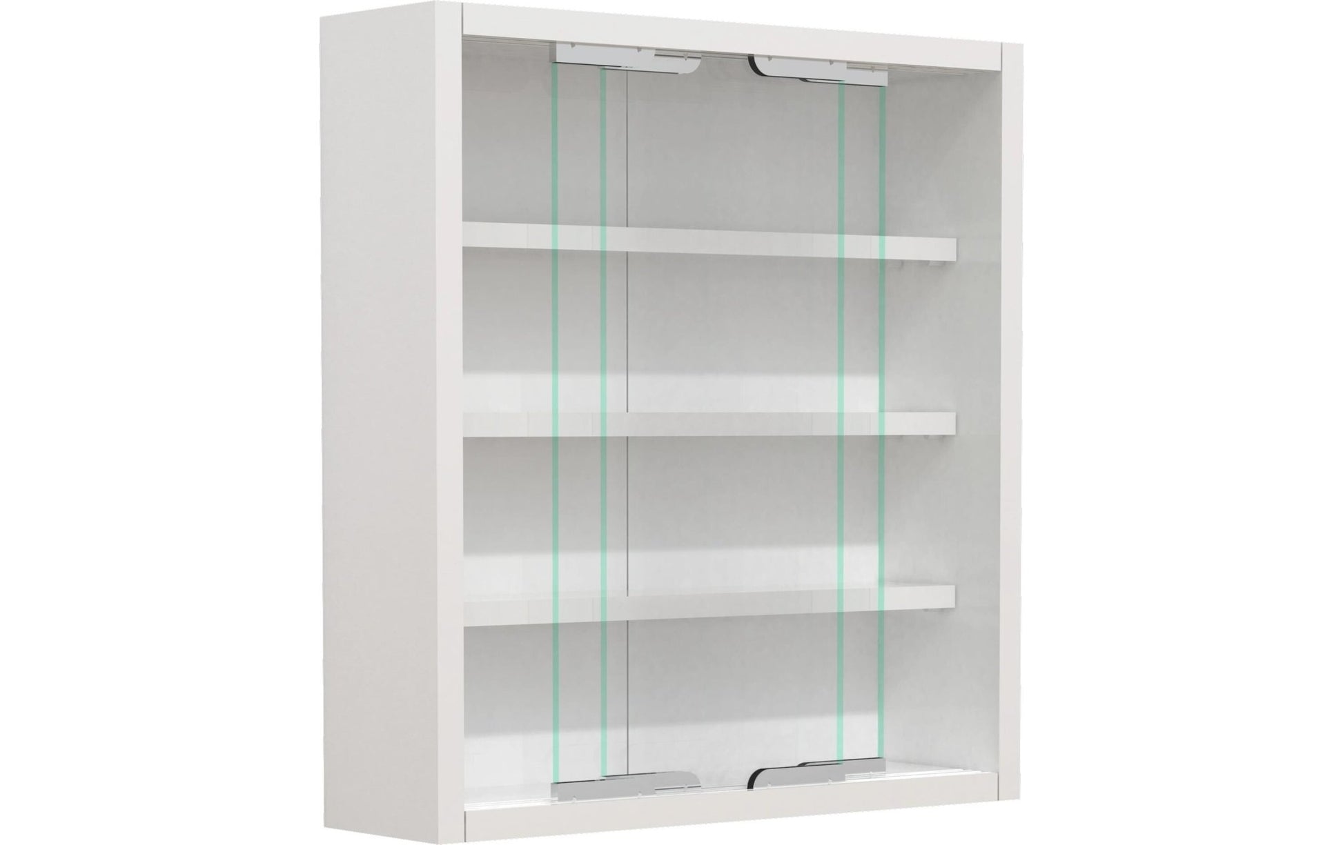 Vitrine Agisa S 37 x 40 cm, Weiss - MEGART
