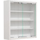 Vitrine Agisa S 37 x 40 cm, Weiss - MEGART