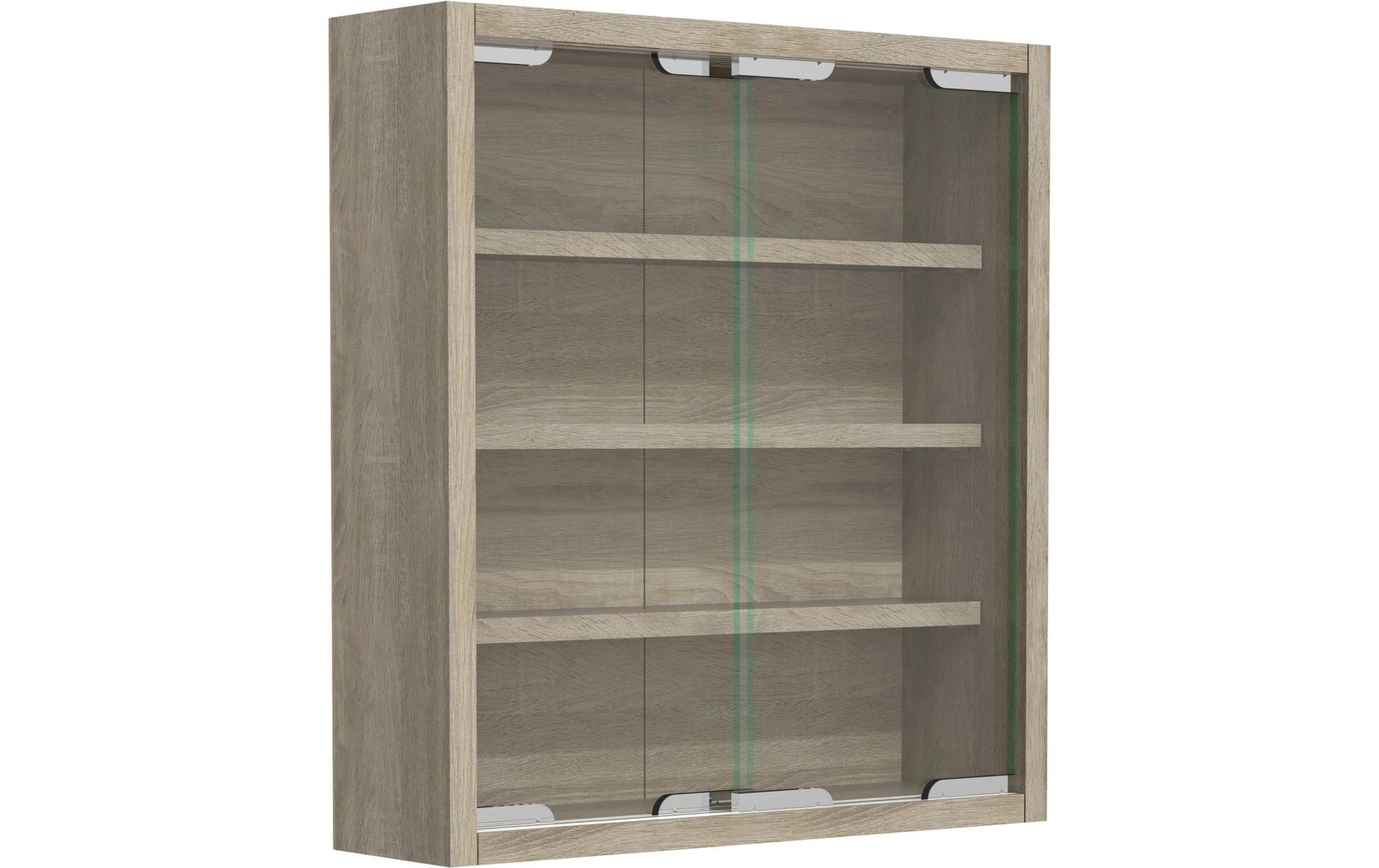 Vitrine Agisa S 37 x 40 cm, Eiche - MEGART