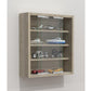 Vitrine Agisa S 37 x 40 cm, Eiche - MEGART