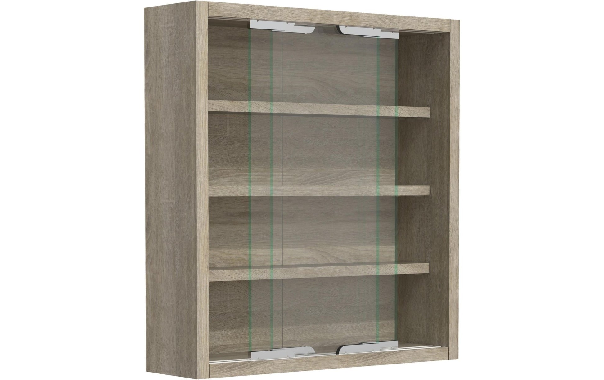 Vitrine Agisa S 37 x 40 cm, Eiche - MEGART