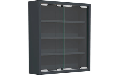 Vitrine Agisa S 37 x 40 cm, Anthrazit - MEGART