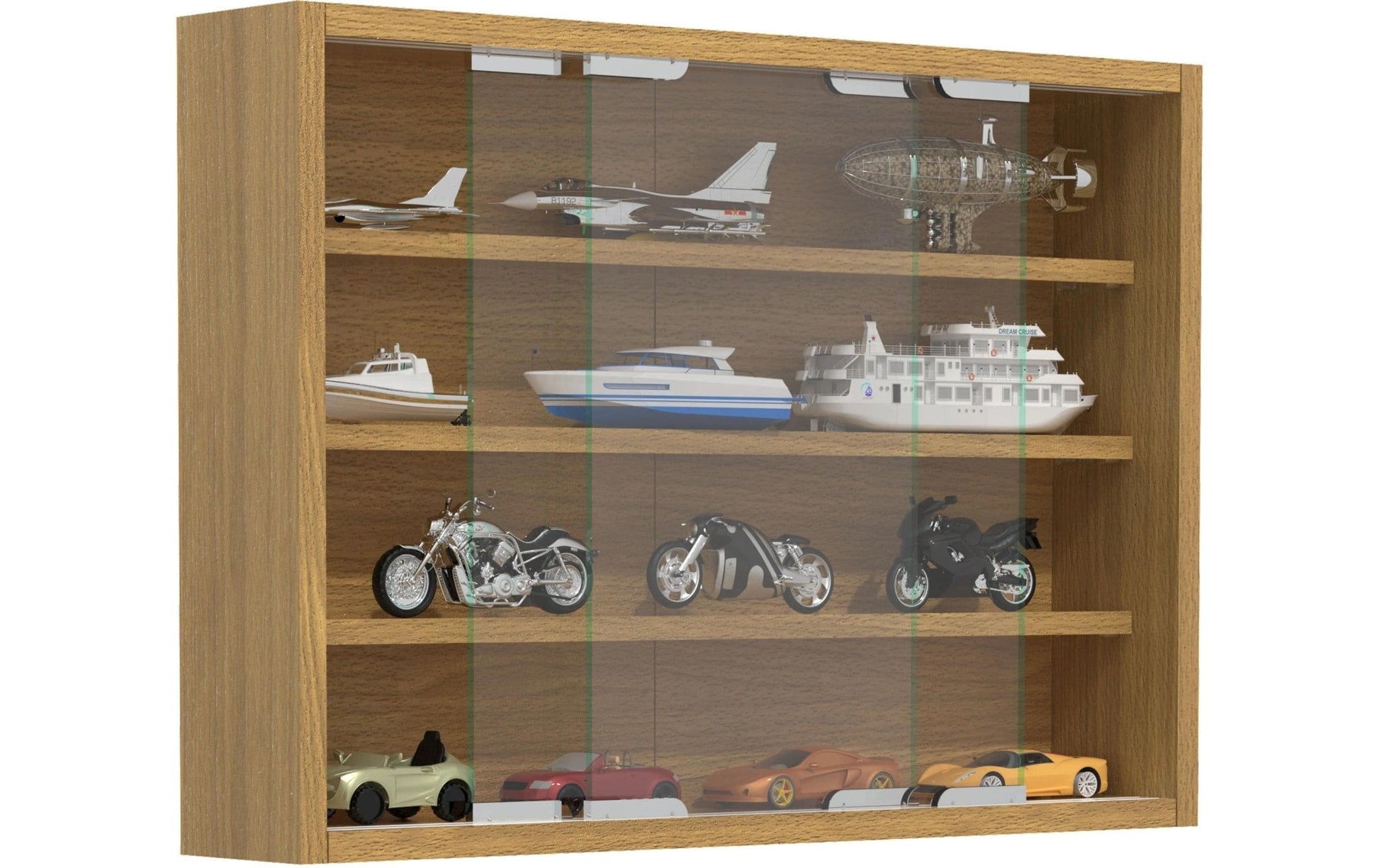 Vitrine Agisa M 57 x 40 cm, Buche - MEGART