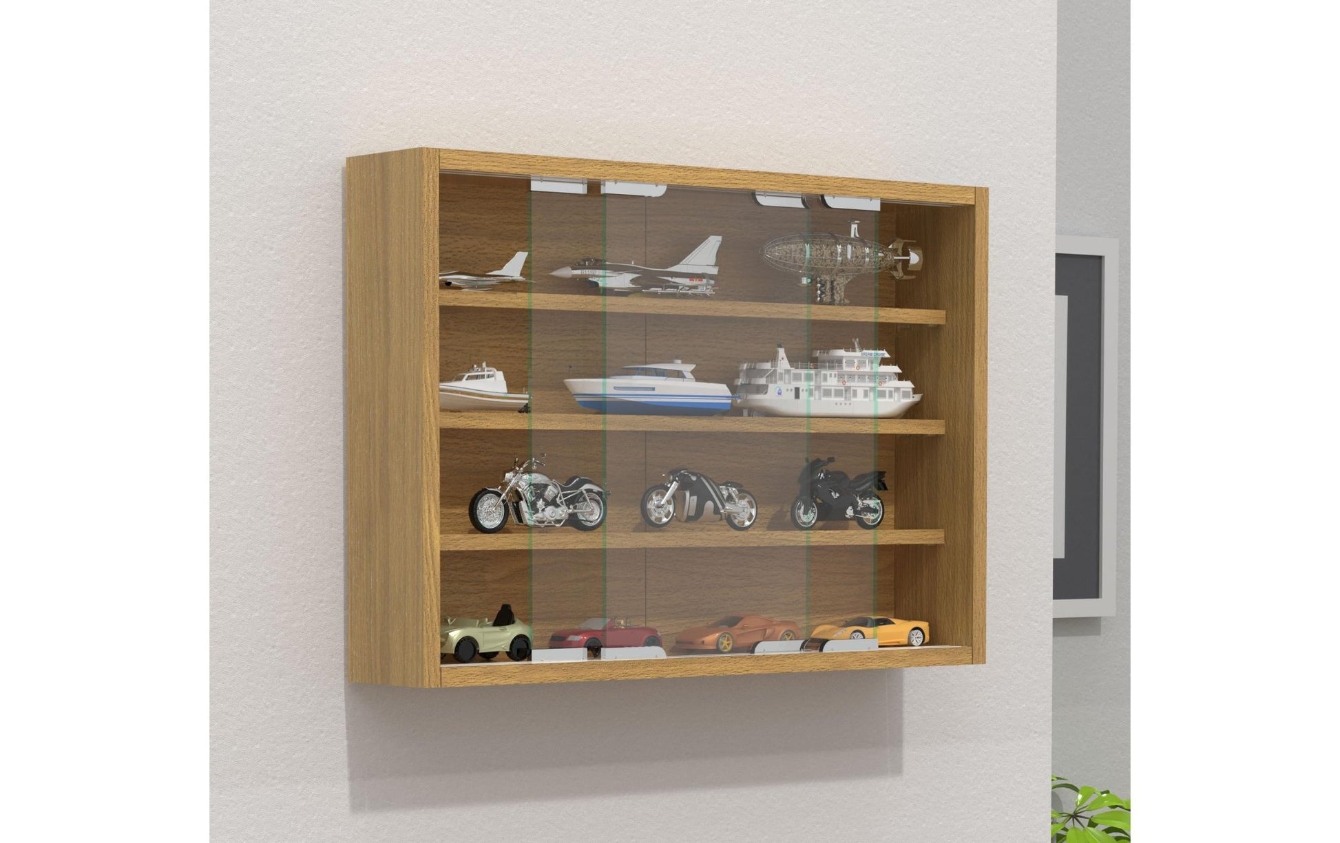 Vitrine Agisa M 57 x 40 cm, Buche - MEGART