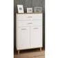 Kommode Lindas 60 x 97 cm, Weiss/Honig-Eiche