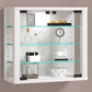 Vitrine Vitrosa S 42.6 x 39.9 cm, Weiss - MEGART