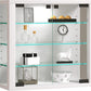 Vitrine Vitrosa S 42.6 x 39.9 cm, Weiss - MEGART
