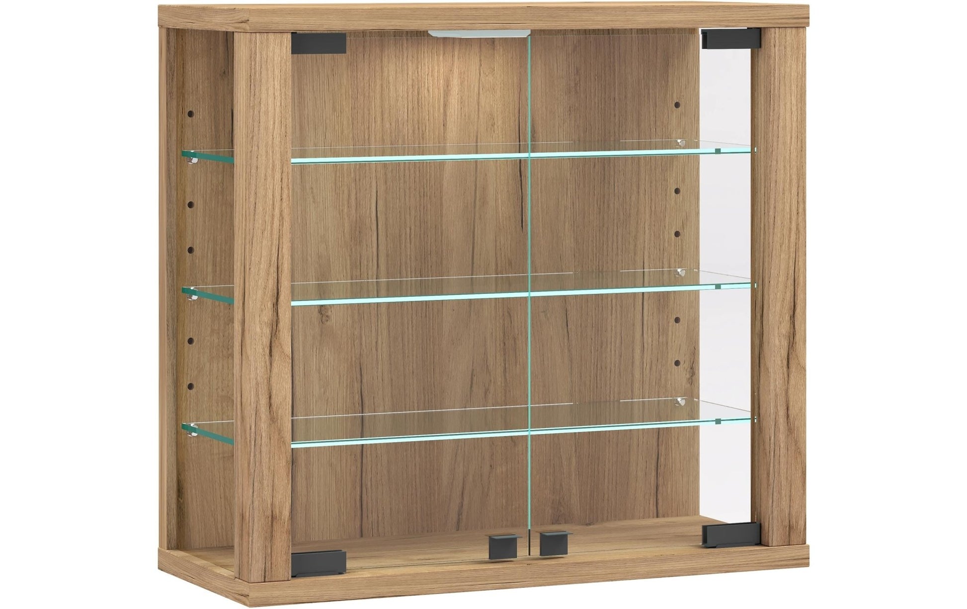 Vitrine Vitrosa S 42.6 x 39.9 cm, Honig - Eiche - MEGART