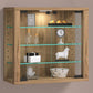 Vitrine Vitrosa S 42.6 x 39.9 cm, Honig - Eiche - MEGART