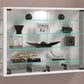 Vitrine Vitrosa L 82.6 x 59.9 cm, Weiss - MEGART