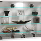 Vitrine Vitrosa L 82.6 x 59.9 cm, Weiss - MEGART