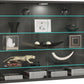 Vitrine Vitrosa L 82.6 x 59.9 cm, Anthrazit - MEGART