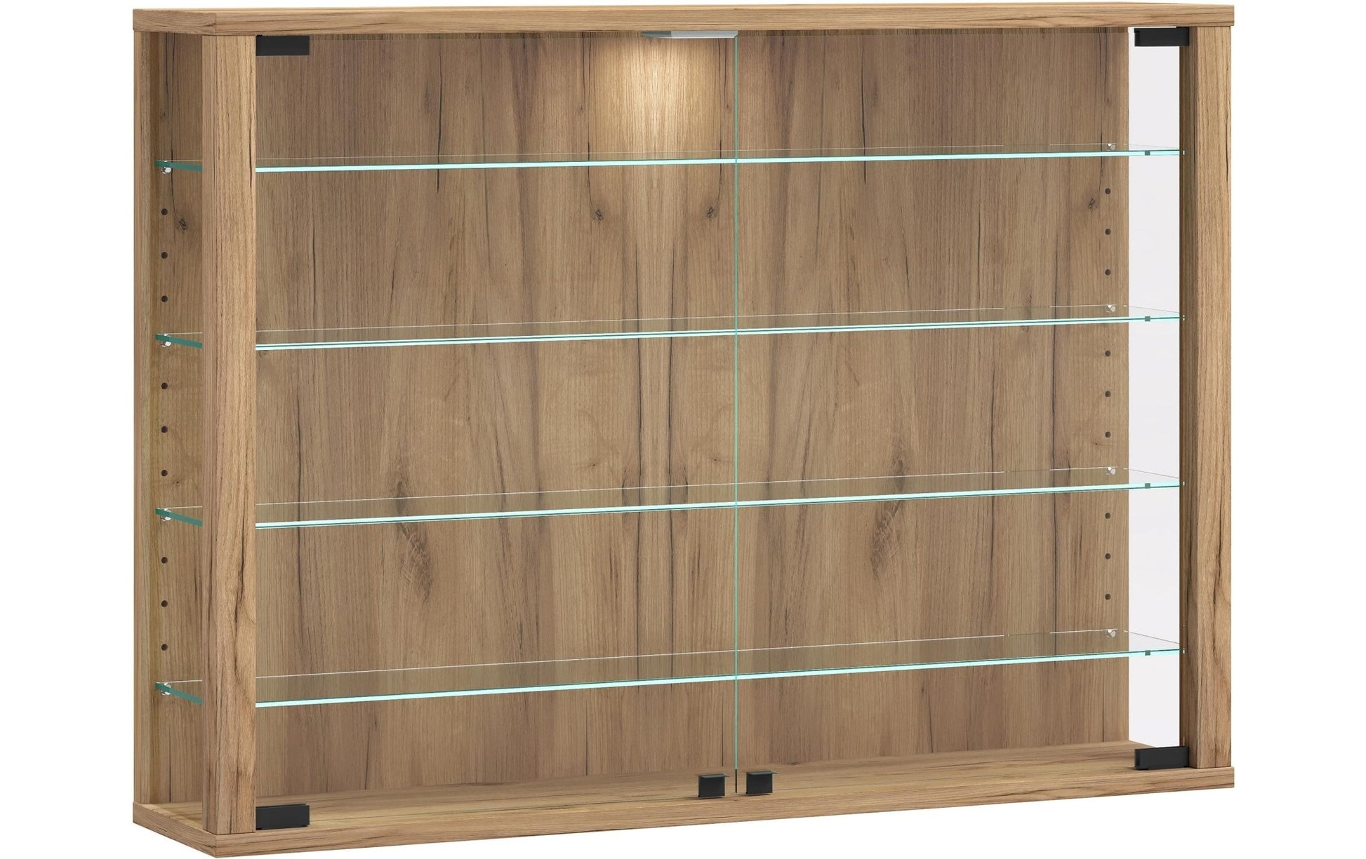 Vitrine Vitrosa L 82.6 x 59.9 cm, Honig - Eiche - MEGART