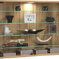 Vitrine Vitrosa L 82.6 x 59.9 cm, Honig - Eiche - MEGART