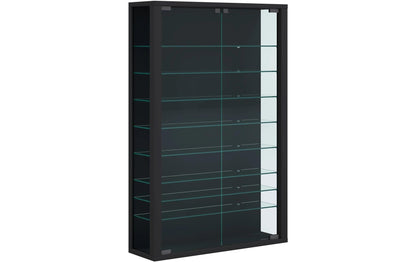 Vitrine Vitrosa Mini 59 x 91.3 cm, Schwarz - MEGART