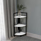 Regal Insasi 3 34 x 87 cm, Weiss - MEGART