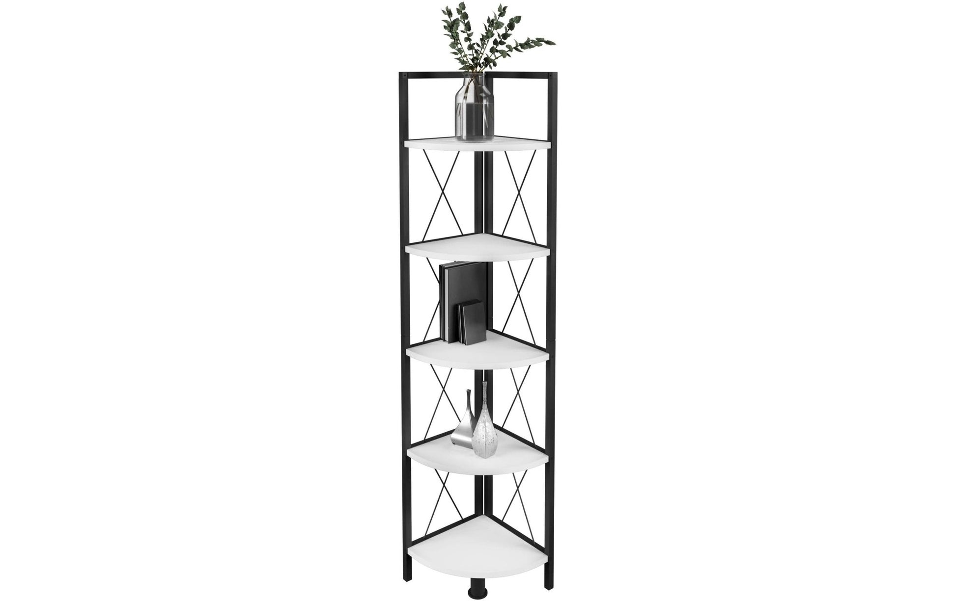 Regal Insasi 5 34 x 160 cm, Weiss - MEGART