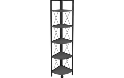 Regal Insasi 5 34 x 160 cm, Anthrazit - MEGART