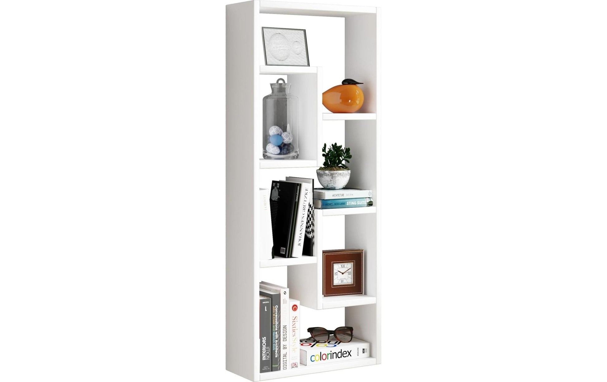 Regal Vilo 36 x 92.4 cm, Weiss - MEGART