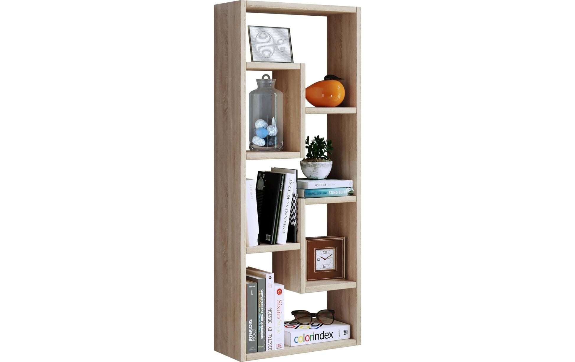 Regal Vilo 36 x 92.4 cm, Honig - Eiche - MEGART