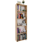 Scaffale a 5 ante Bulas 169 x 56 cm, rovere miele