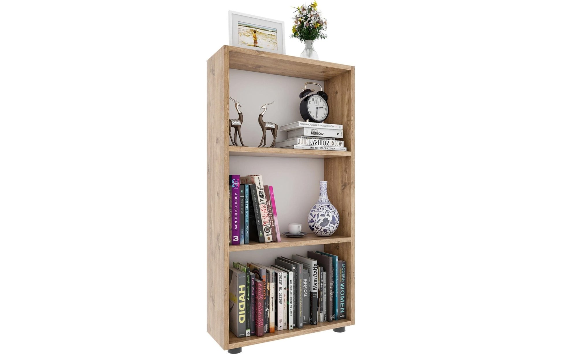 Regal Bulas 3 - fach 108 x 56 cm, Honig - Eiche - MEGART