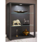 Vitrine Glasol L 70 x 90 cm, Anthrazit - MEGART