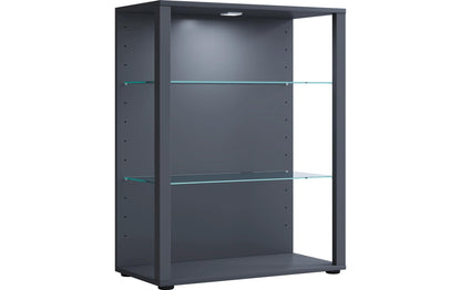 Vitrine Glasol L 70 x 90 cm, Anthrazit - MEGART