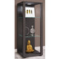 Vitrine Glasol M 35 x 90 cm, Anthrazit - MEGART