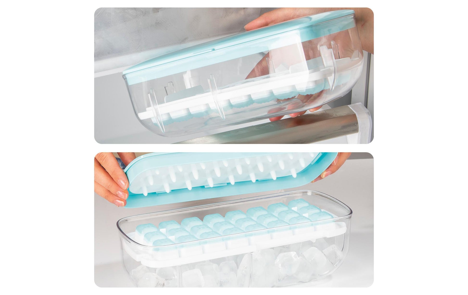 Eiswürfelbehälter Türkis - MEGART