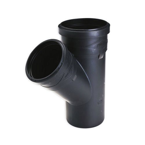 Abzweig PPR Black Ultra Silent 45° - MEGART