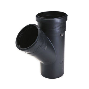 Abzweig PPR Black Ultra Silent 45° - MEGART